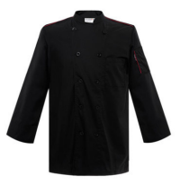 SKKI006 CHKOUT-U127C0401B custom-made long-sleeved chef clothing manufacturing fashion chef clothing online ordering chef clothing chef clothing garment factory 45 degree